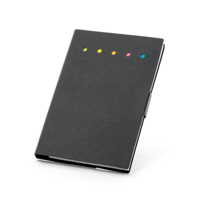 COOPER II. Coloured sticky notepad with 6 sets